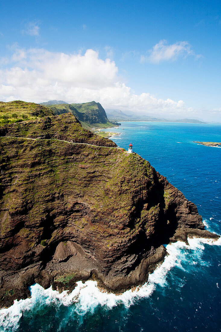 Hawaii, Oahu, Makapu'u Lighthouse, Easternmost Point On Oahu