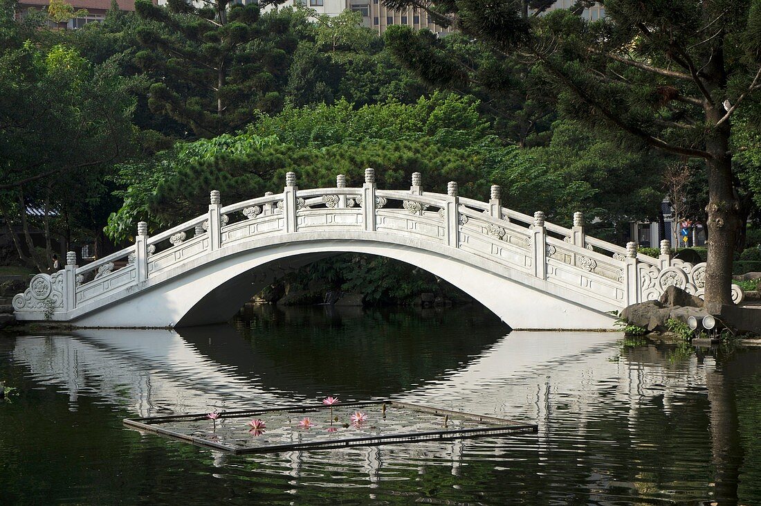 Bridge at Great Theatre and National Concert Hall, Taipei, Taiwan