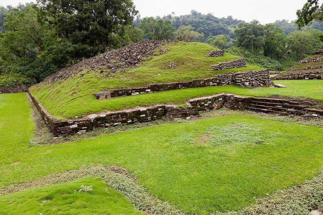 'Totonaca Ruins named:''El Huajilote'', near Filobobos River, Veracruz, Mexico.'