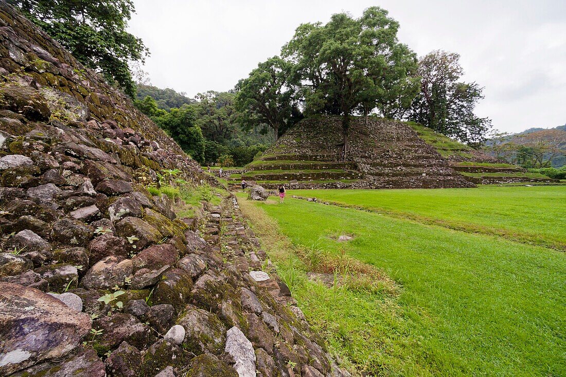 'Totonaca Ruins named:''El Huajilote'', near Filobobos River, Veracruz, Mexico.'