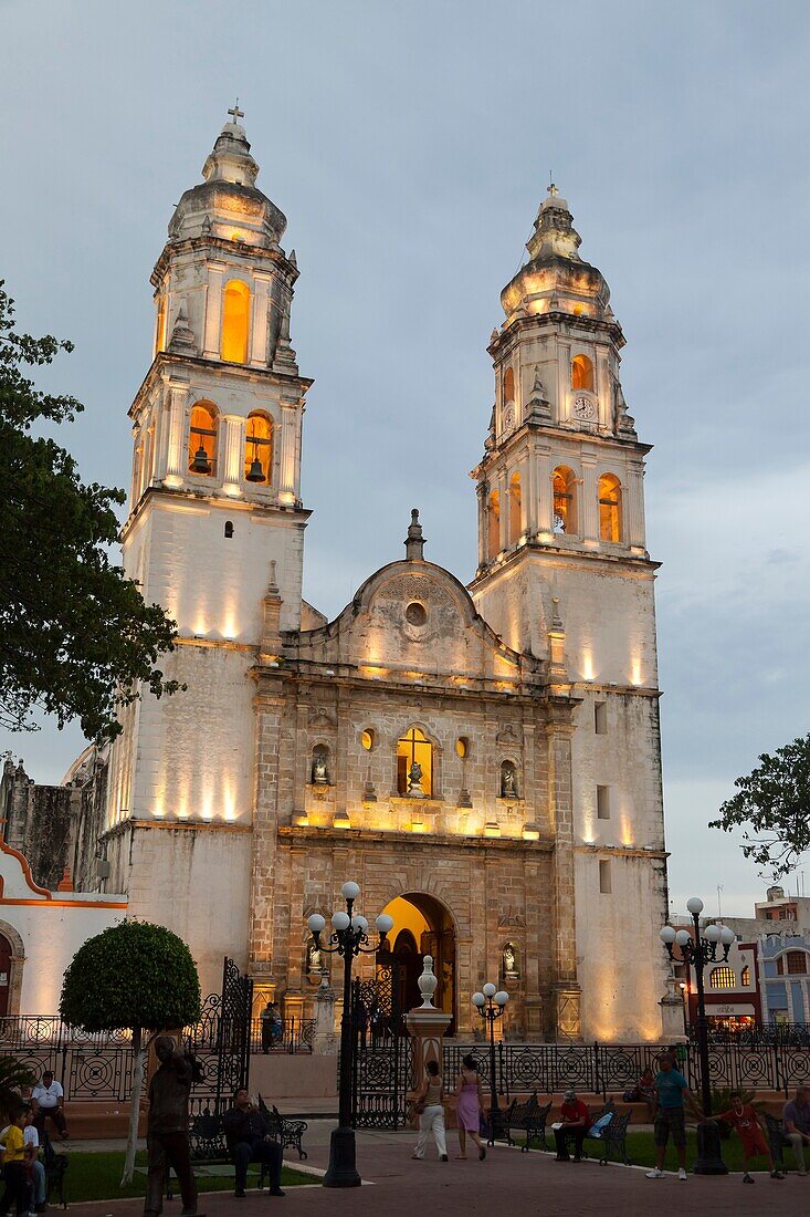 City of Campeche: Cathedral.
