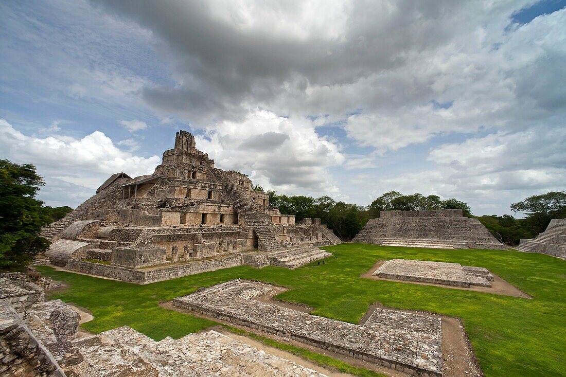 Edzná: Mayan archeological site at Campeche, Mexico.