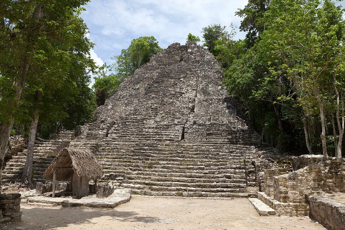 Cobá: Mayan Archeological Ruins at Yucatan Peninsula.