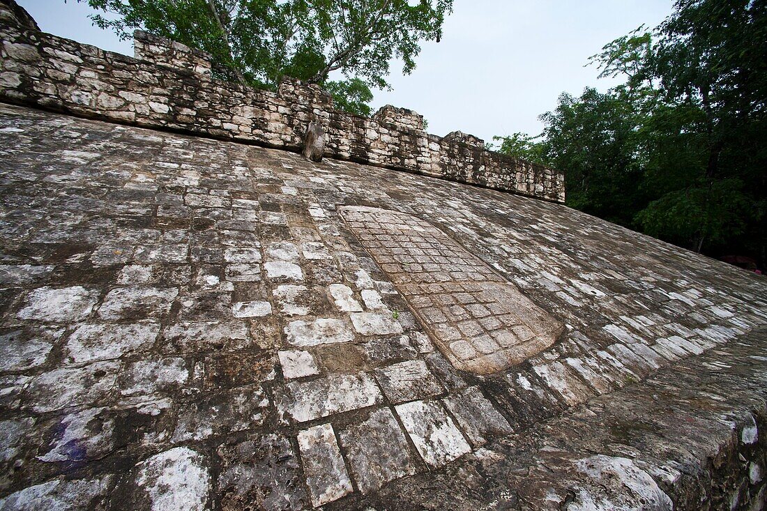 Cobá: Mayan Archeological Ruins at Yucatan Peninsula.