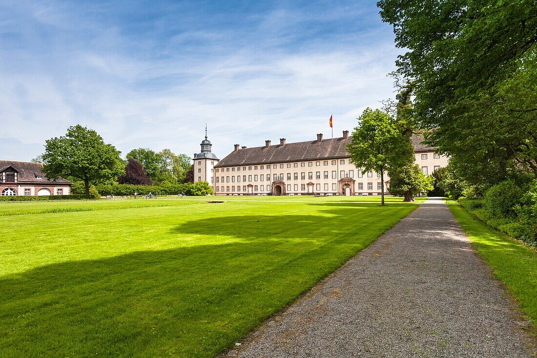 Former monastery of Corvey, Hoexter, North Rhine-Westphalia, Germany, Europe
