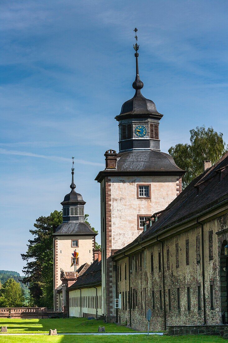 Former monastery of Corvey, Hoexter, North Rhine-Westphalia, Germany, Europe