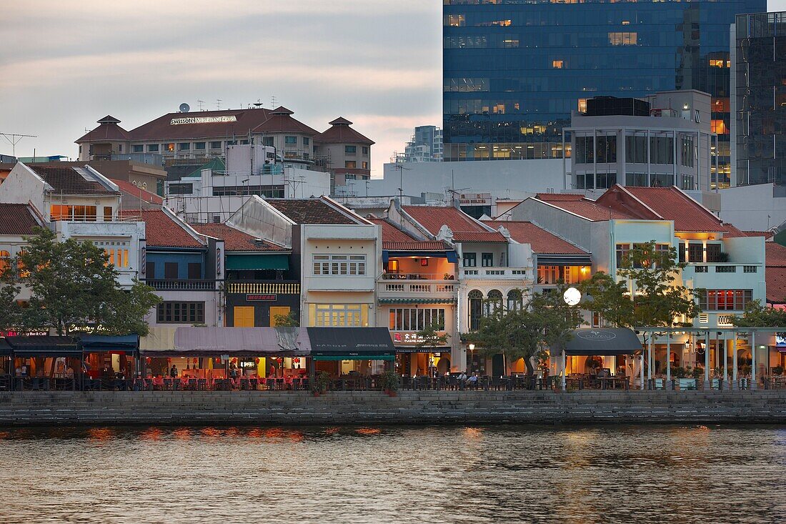 Boat Quay, Singapore.