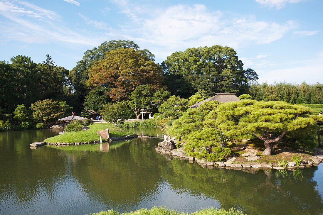 'Koraku-En Gardens; Okayama, Okayama Prefecture, Japan'