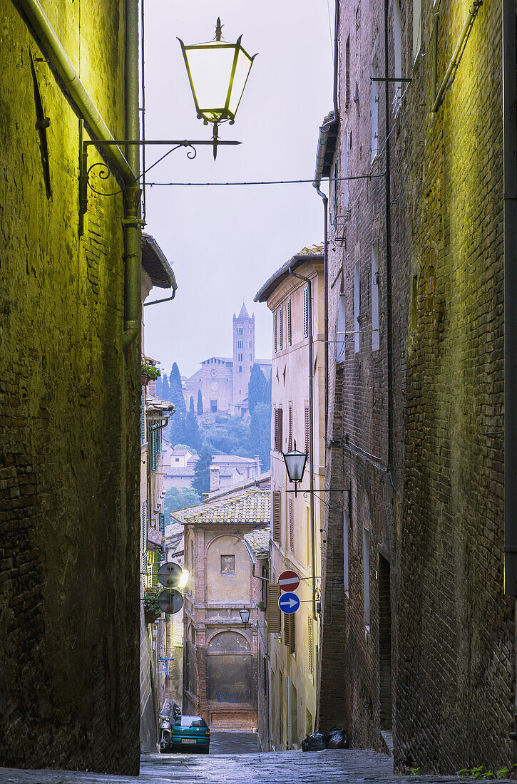 'Siena at dawn; Tuscany, Italy'