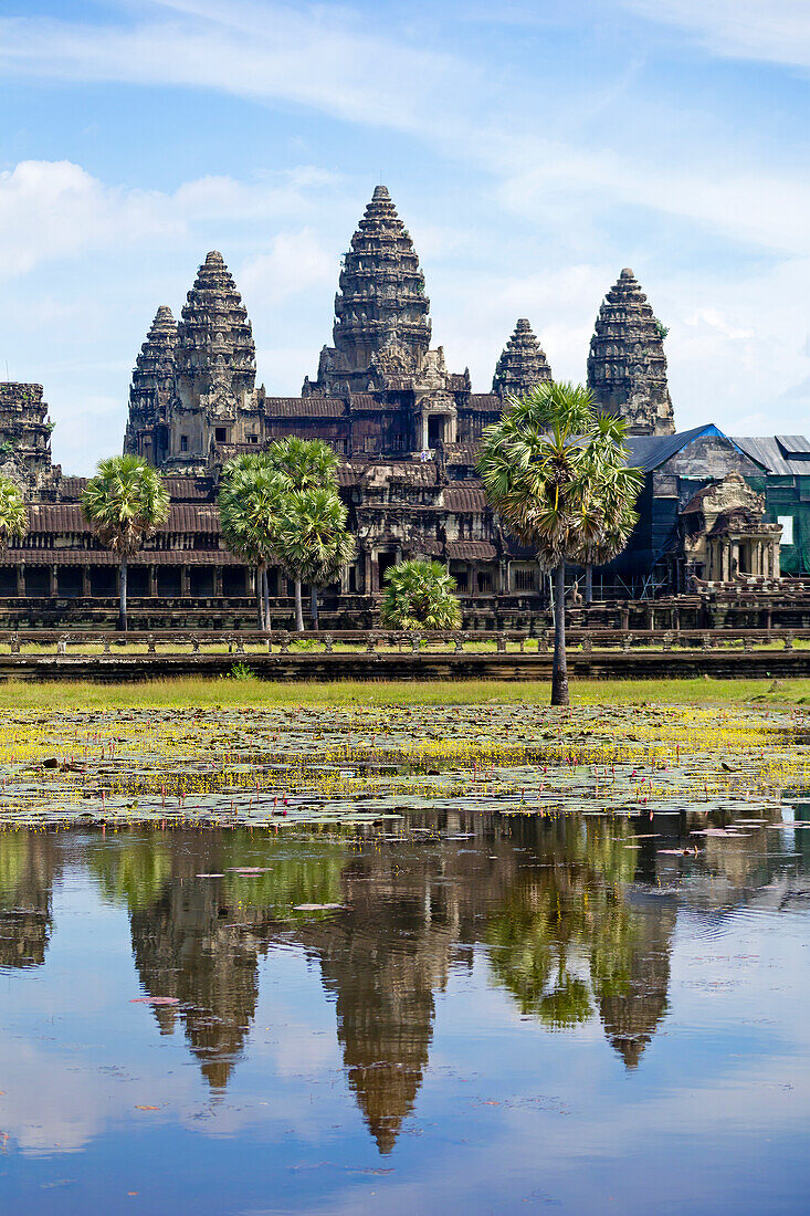 'View of Angkor Wat City; Siem Reap, Siem Reap Province, Cambodia'