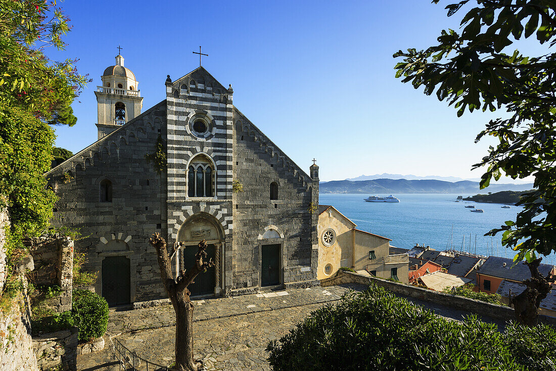'Church of San Lorenzo; Porto Venere, Liguria, Italy'