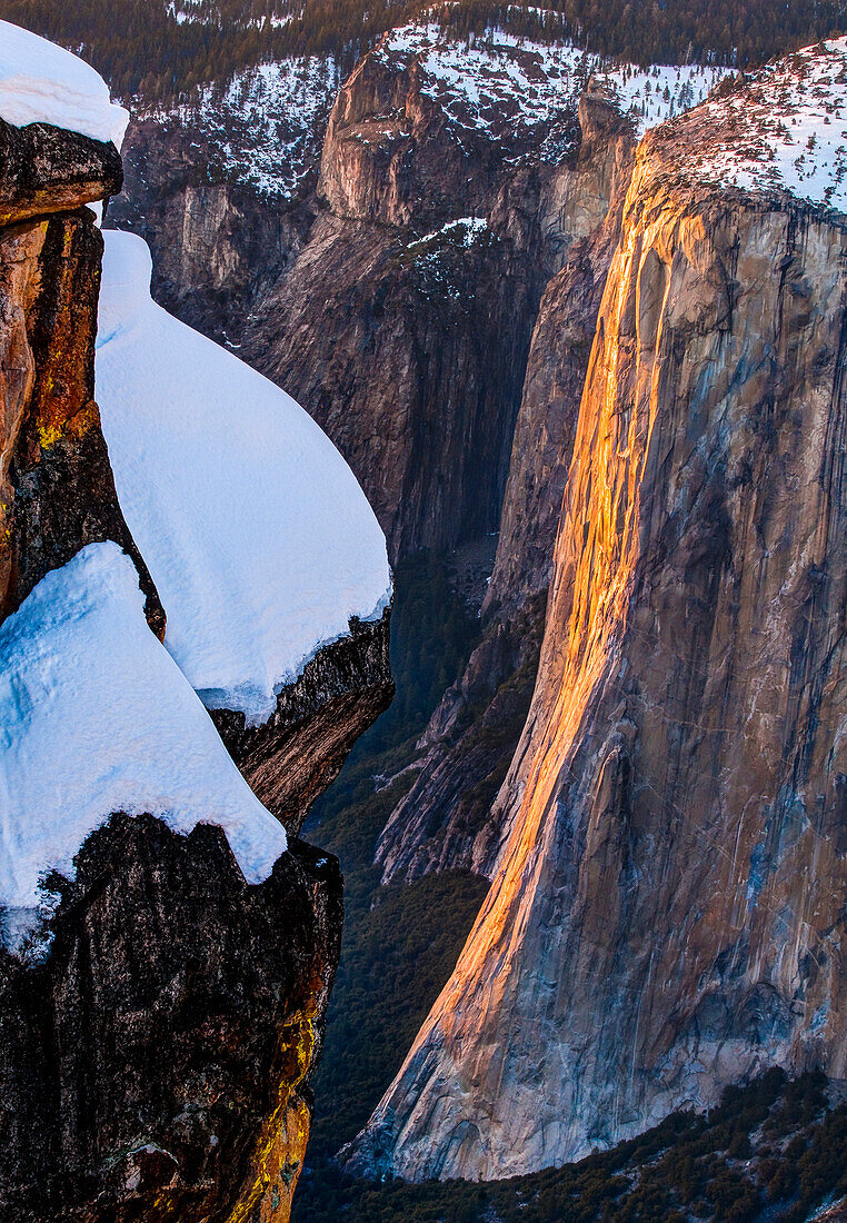 El Capitan at sunset