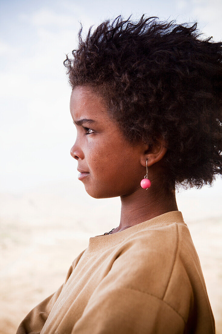 'Portrait of a young girl; Gheralta plateau, Tigray region, Ethiopia'