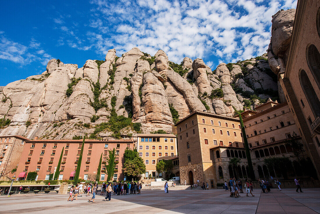 'Benedictine Abbey; Montserrat, Catalonia, Spain'