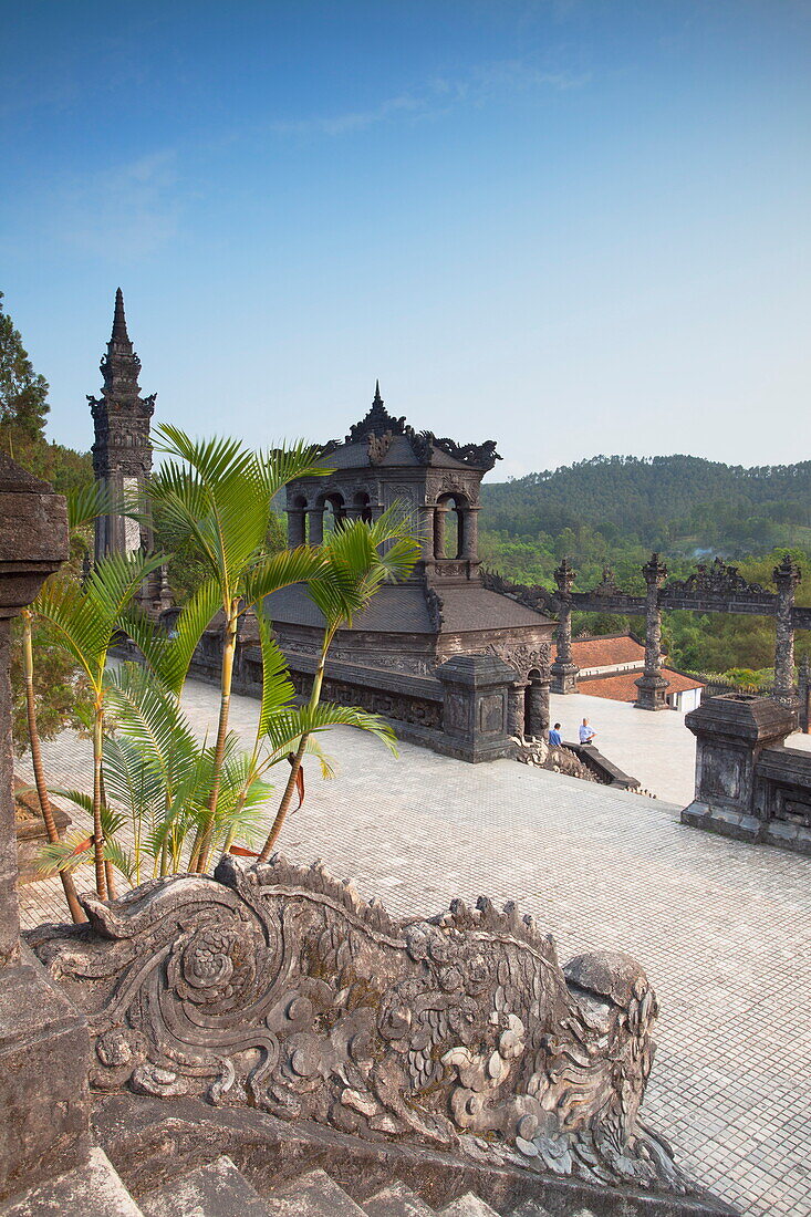 Tomb of Khai Dinh, UNESCO World Heritage Site, Hue, Thua Thien-Hue, Vietnam, Indochina, Southeast Asia, Asia