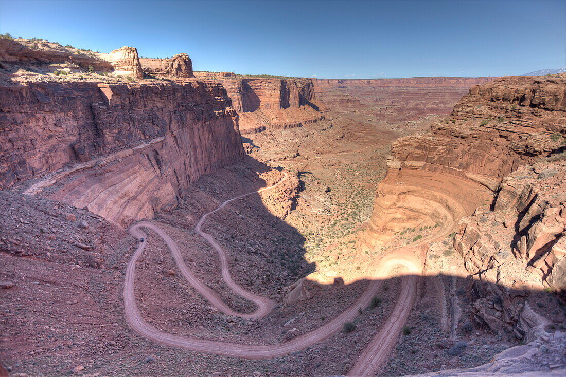 Shafer Trail Road, Canyonlands National Park, Utah, United States of America, North America