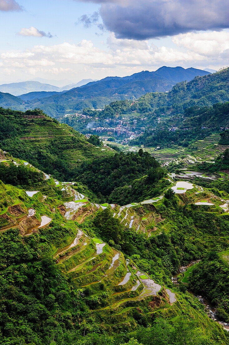 The rice terraces of Banaue, UNESCO World Heritage Site, Northern Luzon, Philippines, Southeast Asia, Asia