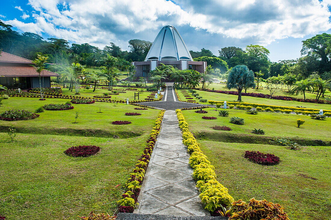 The Bahai House of Worship Samoa, Upolu, British Samoa, South Pacific, Pacific