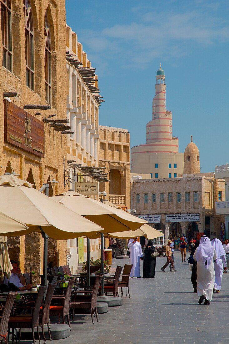 Restaurant and Islamic Culture Centre, Waqif Souq, Doha, Qatar, Middle East