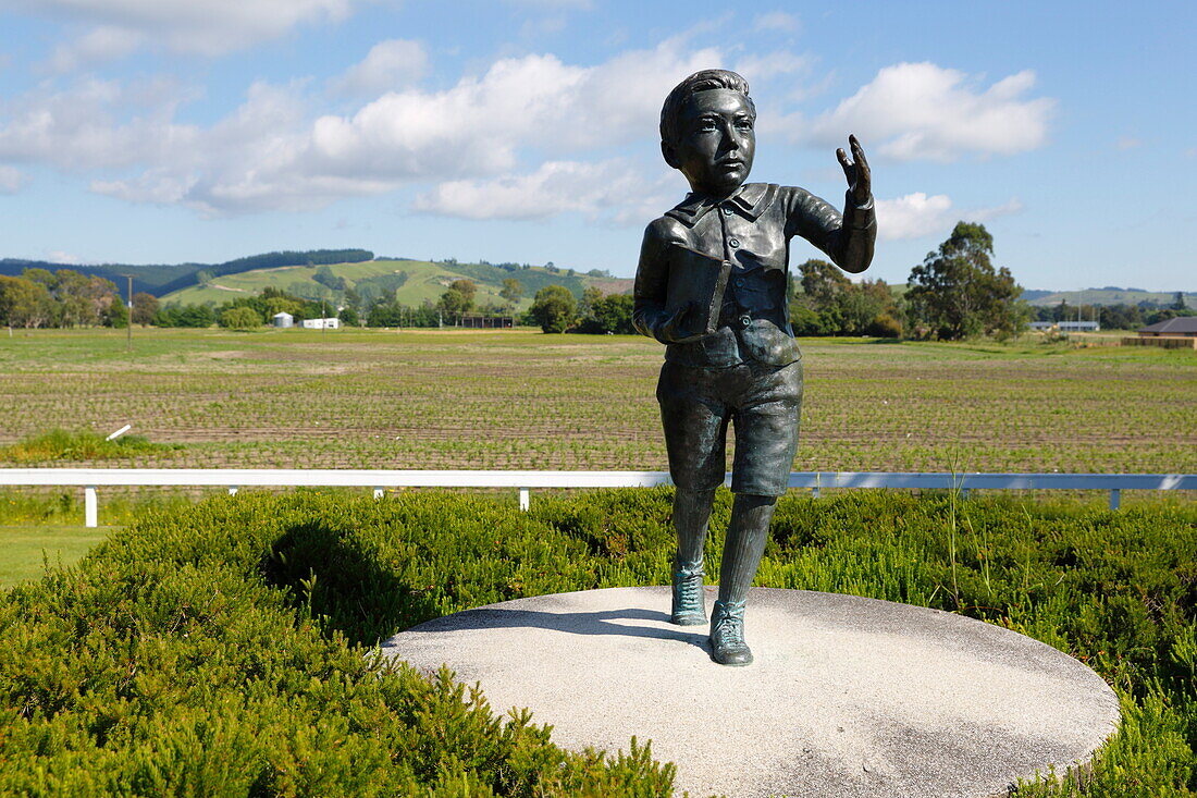 Ernest Lord Rutherford of Nelson birthplace memorial, Nelson, Nelson region, South Island, New Zealand, Pacific