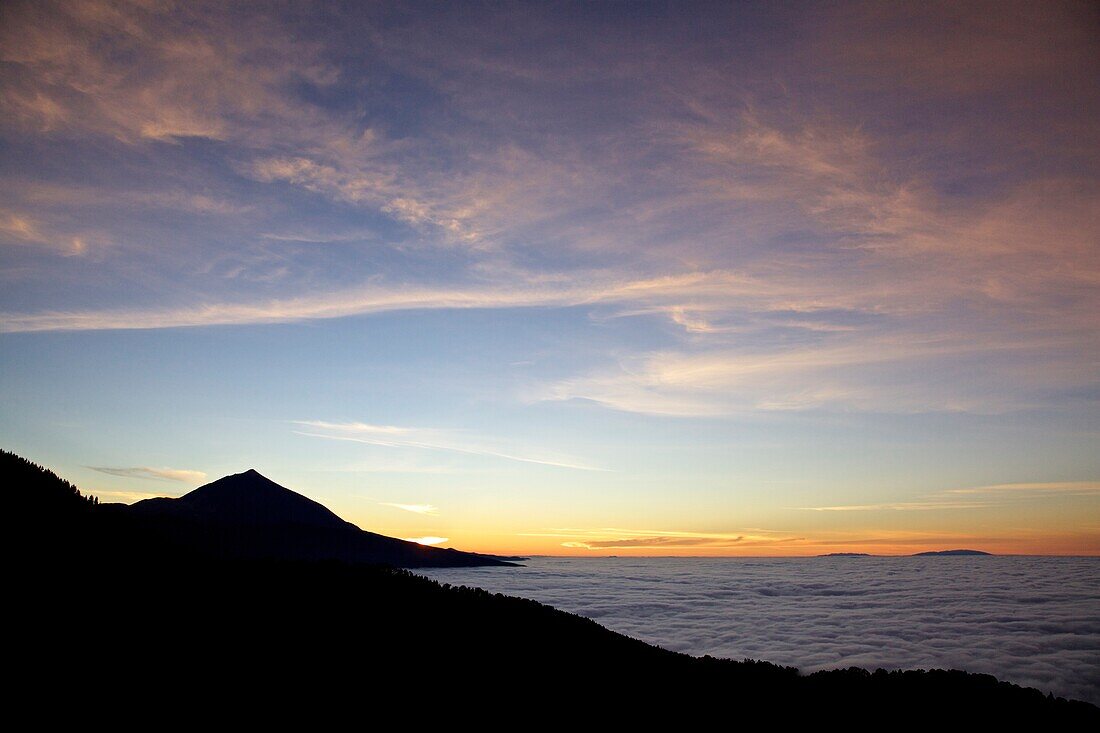 Sunset at Teide, Tenerife, Spain