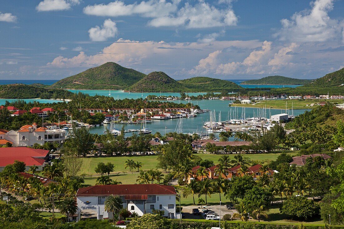 Jolly Harbour, Antigua und Barbuda, Westindische Inseln, Inseln über dem Wind, Kleine Antillen, Karibik