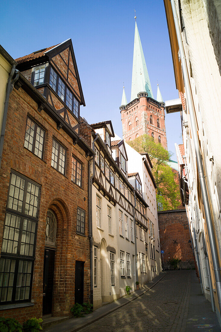 Petrikirche, Altstadt, Lübeck, Schleswig-Holstein, Deutschland