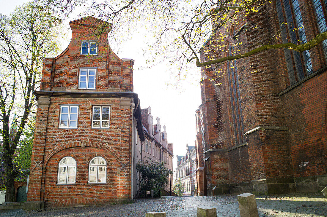 Church of St. Jacob, historic city, Lubeck, Schleswig-Holstein, Germany