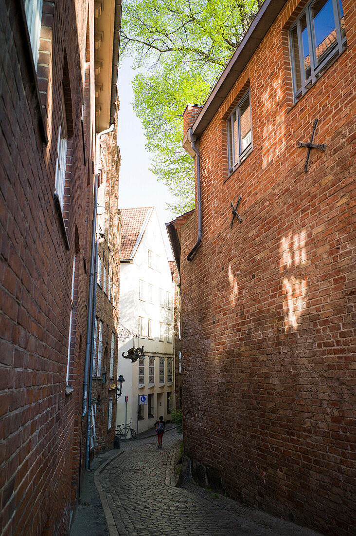 Puppetry, historic city, Lubeck, Schleswig-Holstein, Germany