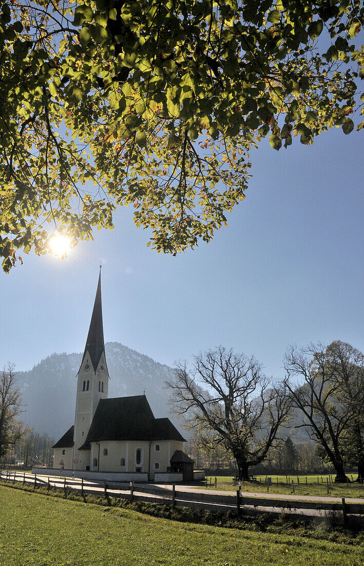 St. Leonhard near Neuhaus at Schliersee, Upper bavaria, Bavaria, Germany