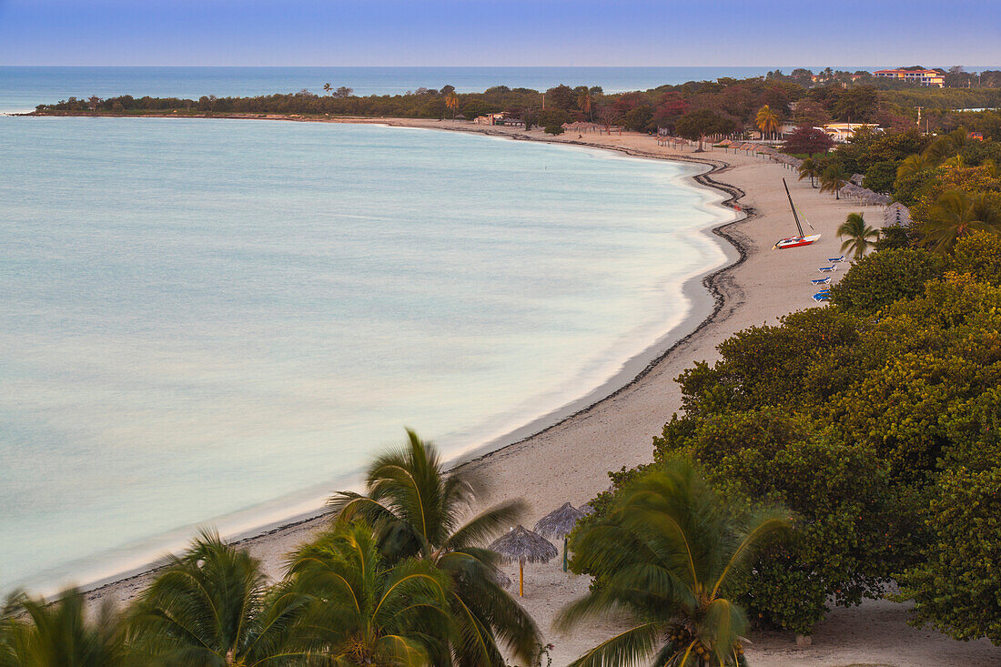 Ancon beach at dawn, Trinidad, Sancti Spiritus Province, Cuba, West Indies, Caribbean, Central America