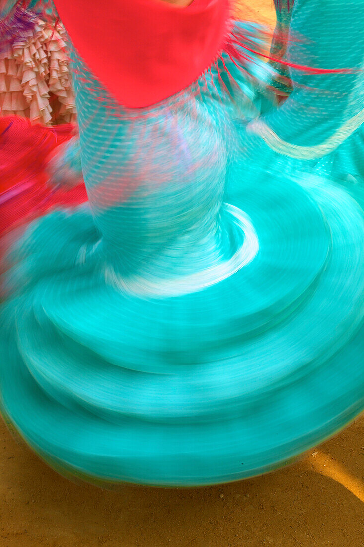 Flamenco dancers, Jerez de la Frontera, Cadiz Province, Andalusia, Spain, Europe