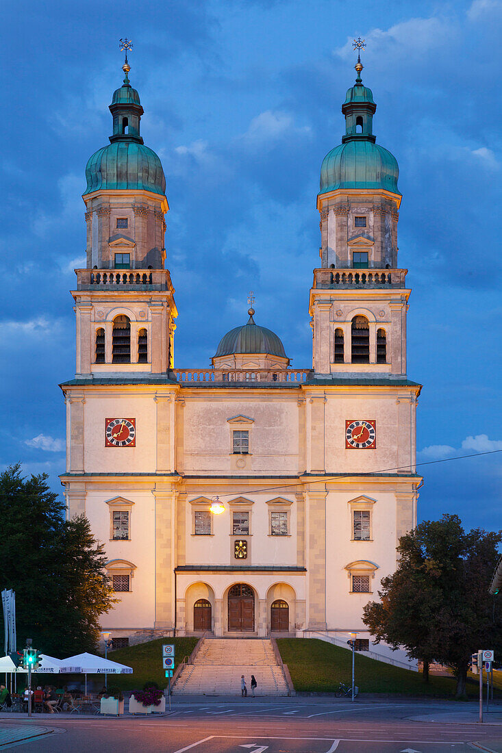 St. Lorenz Basilica, Kempten, Schwaben, Bavaria, Germany, Europe
