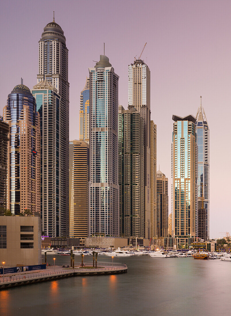 Hochhäuser, Dubai Marina, Dubai, Vereinigte Arabische Emirate