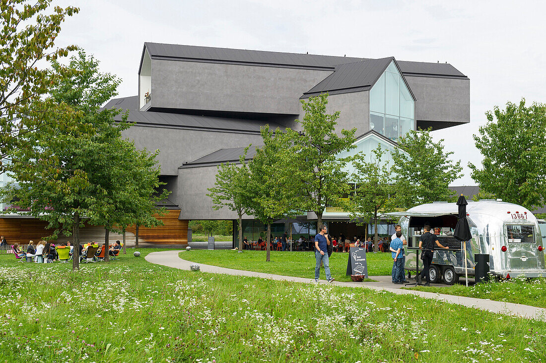 Vitra Design Museum, architects: Herzog and de Meuron, Weil am Rhein, Baden-Wuerttemberg, Germany