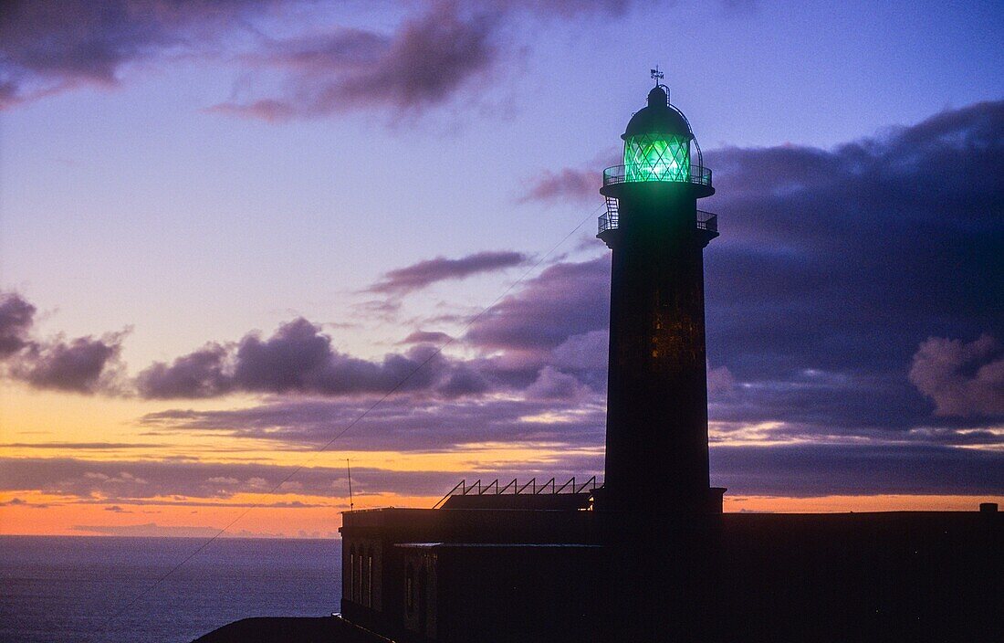 Orchilla Lighthouse, El Hierro, Canary Island, Spain, Europe.