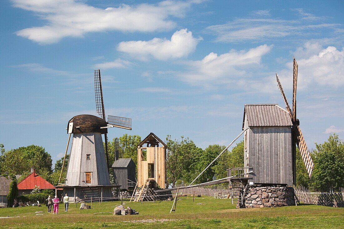 Estonia, Western Estonia Islands, Saaremaa Island, Angla, Saaremaa Windmill Museum