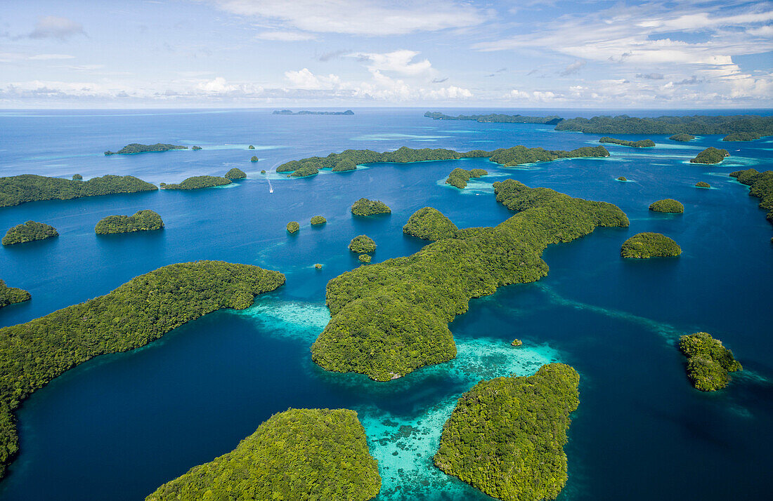 Inselwelt von Palau, Mikronesien, Palau, Islands of Palau, Micronesia, Palau