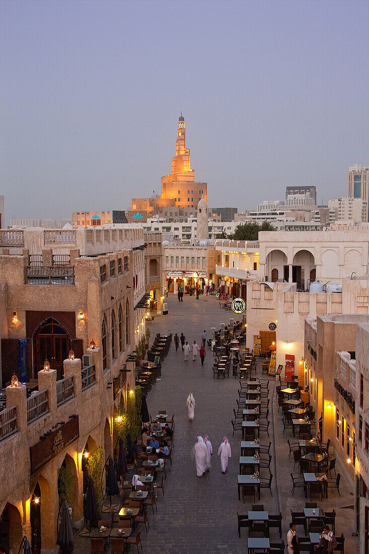 Qatar, UAE, United Arab Emirates, Doha, Souk, Al Waqif, Islamic center, tower, rook, traveling, place of interest, landmark