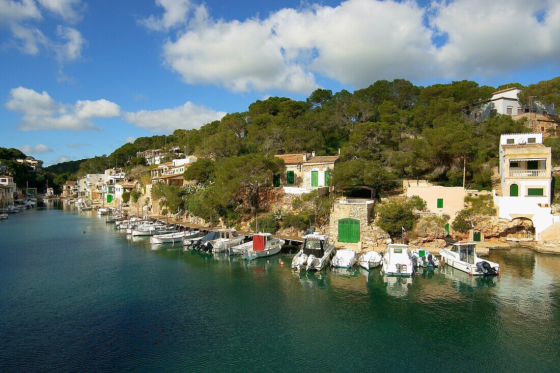 Cala Figuera, Santanyi, Migjorn Mallorca, Balearen, Spanien