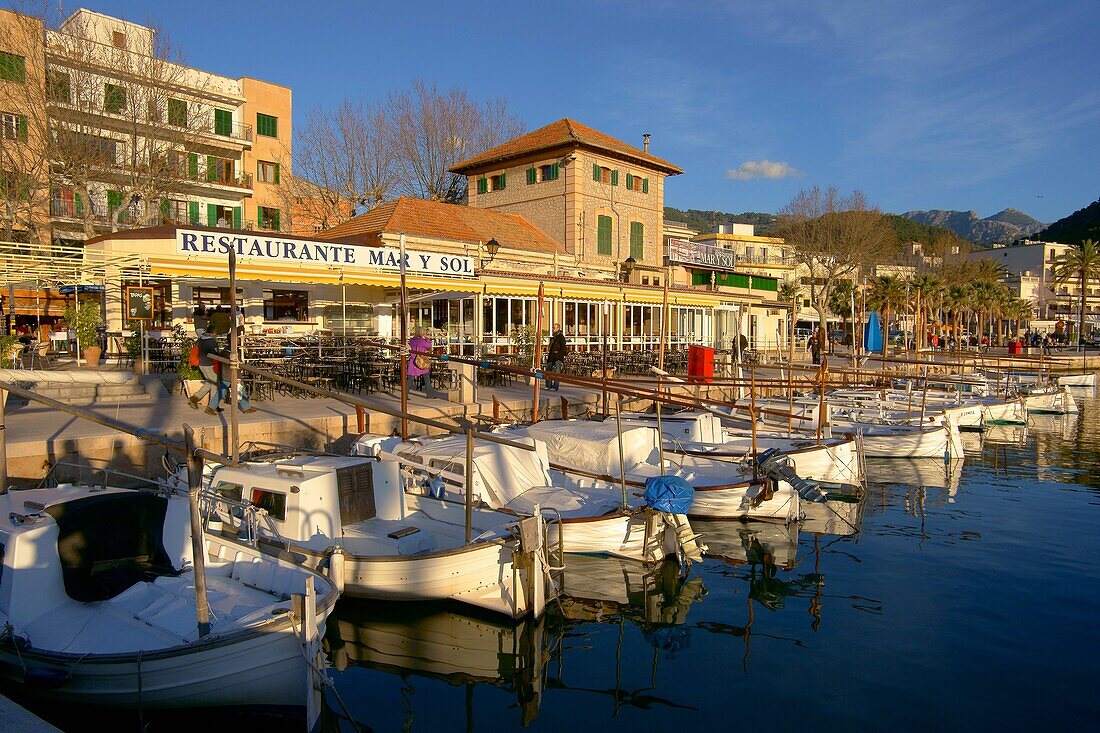 Port de Soller Mallorca Tramuntana Spain Balearic islands