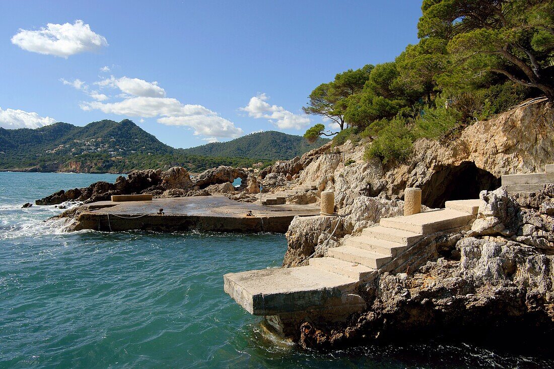 Baixada de Cal Rei Canyamel Mallorca Balearen Spanien Llevant