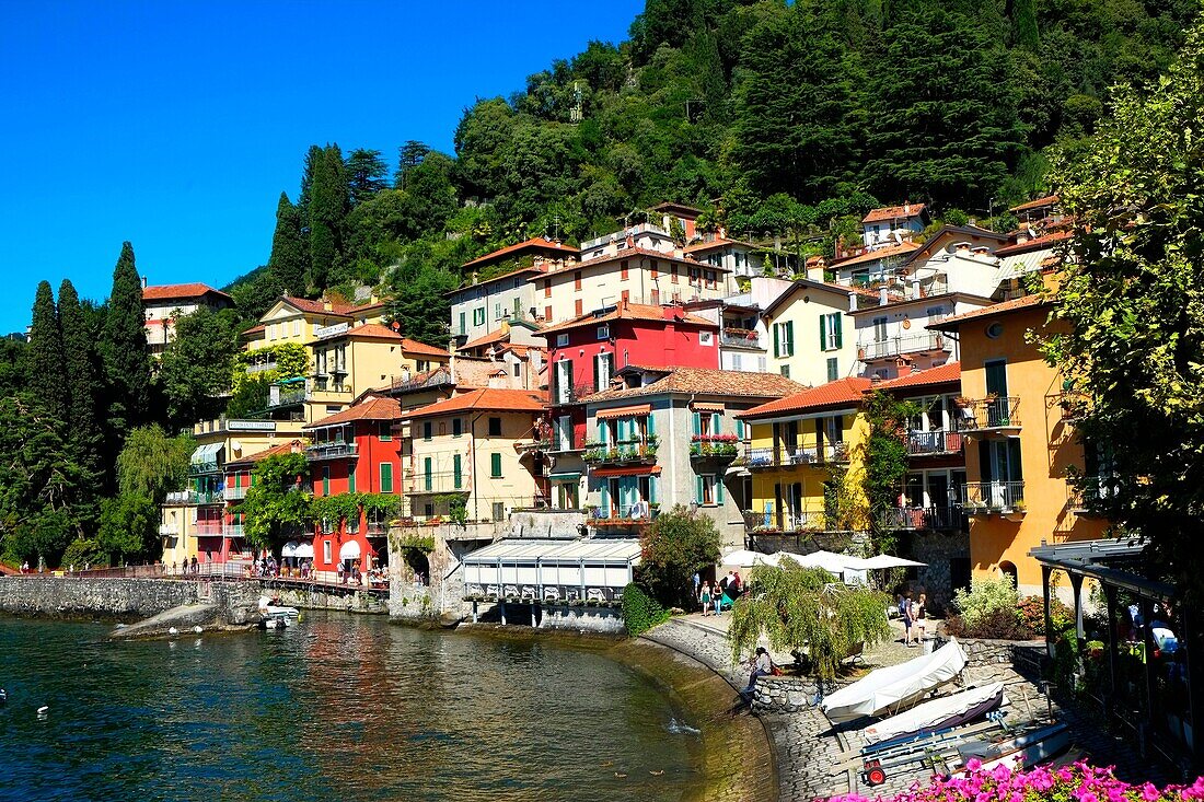 Varenna Lake Como Italy Lombardy IT EU Europe.
