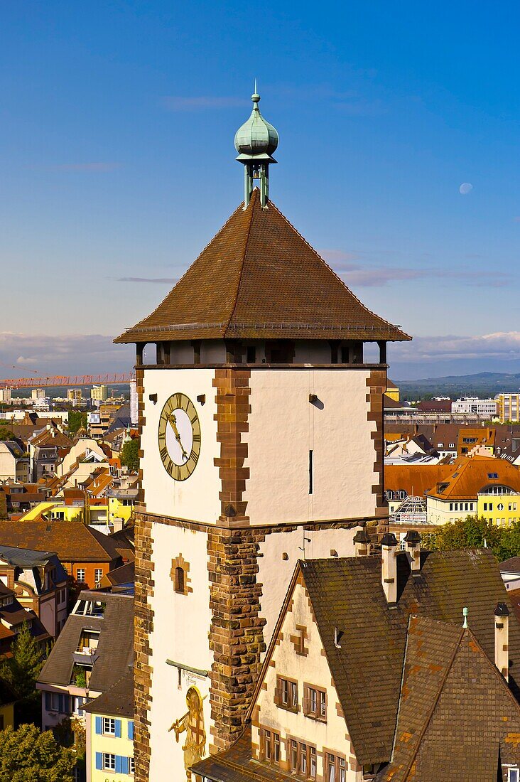 Swabian Gate Schwabentor, Freiburg, Baden-Württemberg, Germany