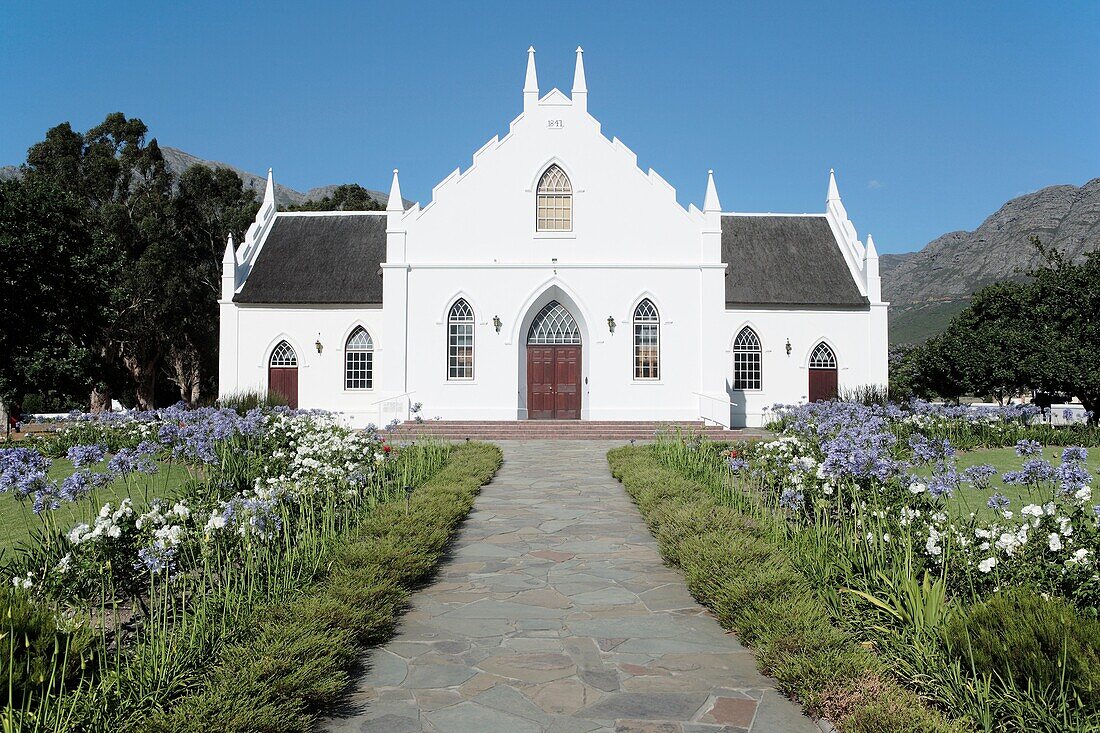 Church, Franschoek, Western Cape, South Africa