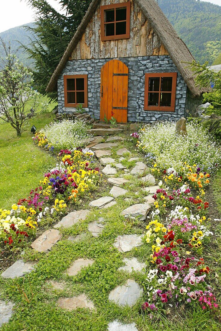 Little house in Luchon, France
