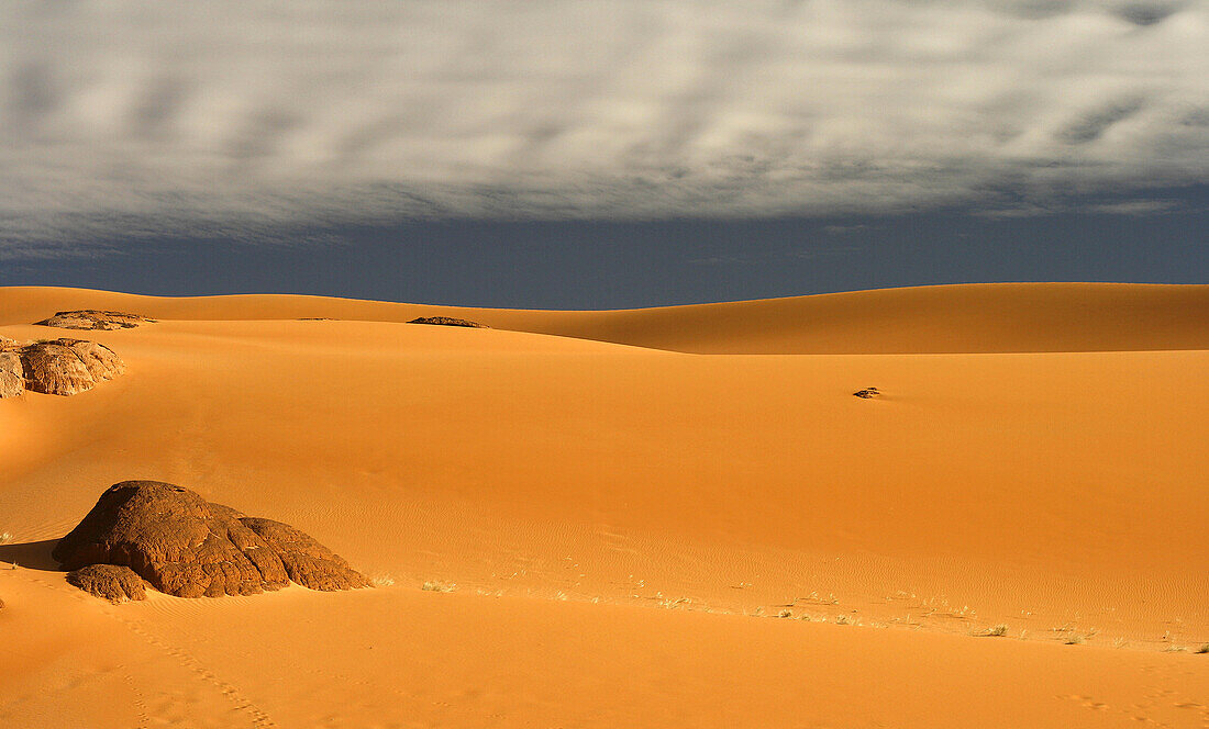 Tagelment Samedat. Tassili Ahaggar. Sahara desert. Algeria.