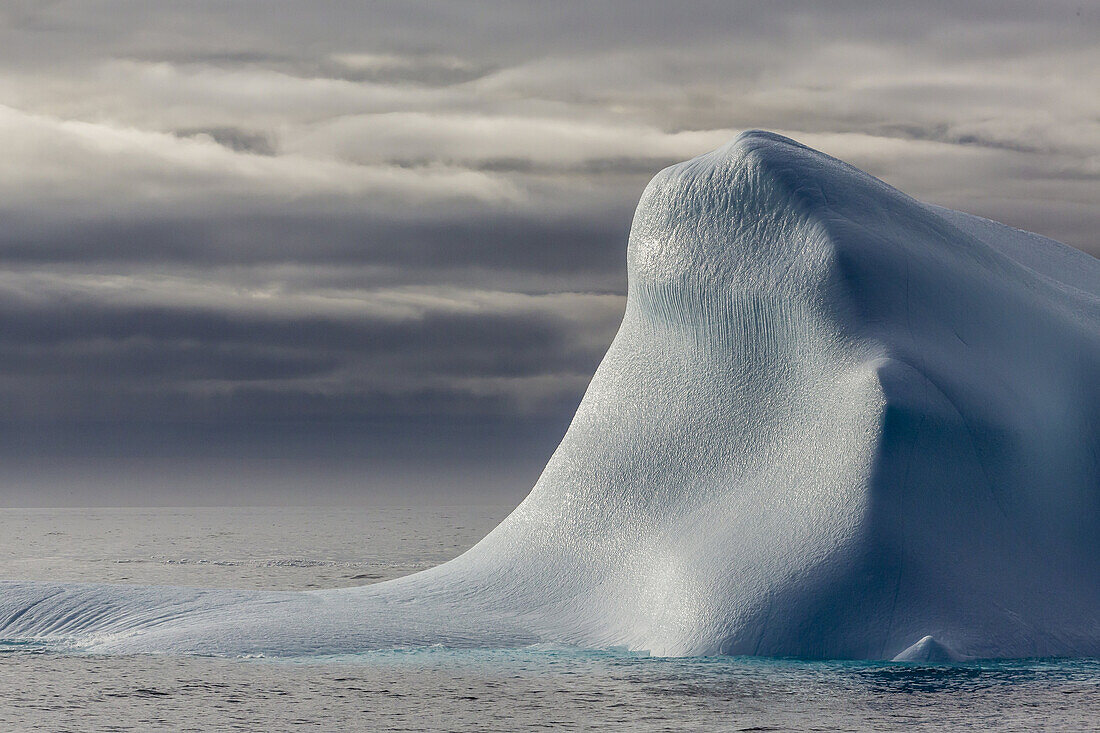 Huge iceberg in Baffin Bay, Nunavut, Canada.
