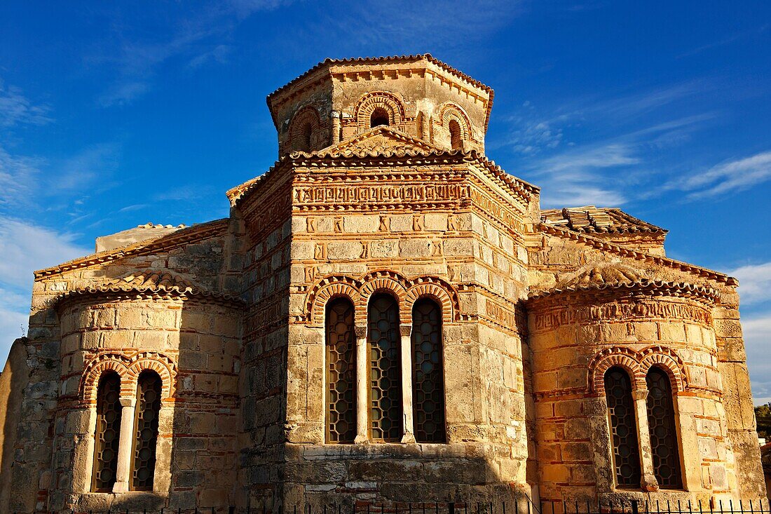 The Byzantine Greek Orthodox Church of Saints Jason and Sosipater, Anemomylos, Corfu Greek Ionian Islands