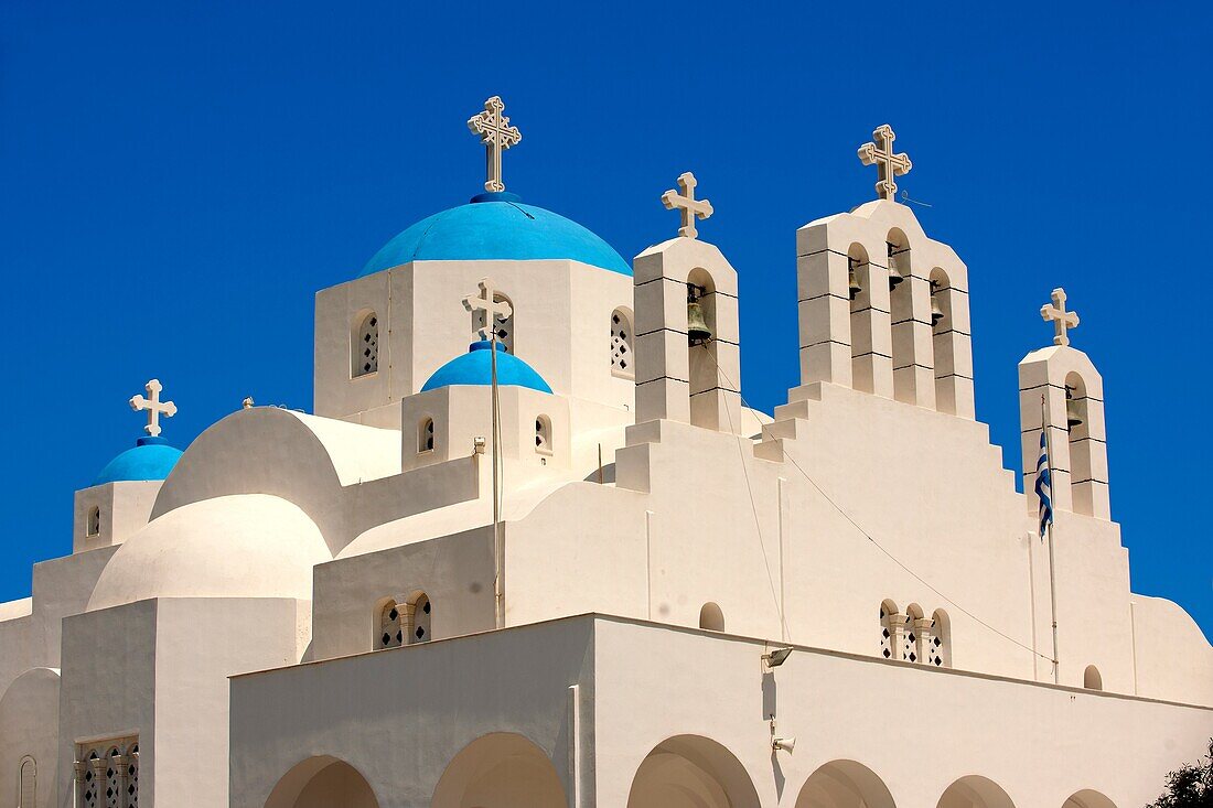 Greek Orthodox Catherdal, Naxos Chora  Greek Cyclades Islands